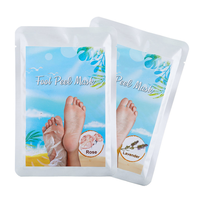 4 Paare keine Schmerzen Peeling tote Haut natürliche Fuß Peeling Maske, 7 Tage Reparatur für Männer & Frauen