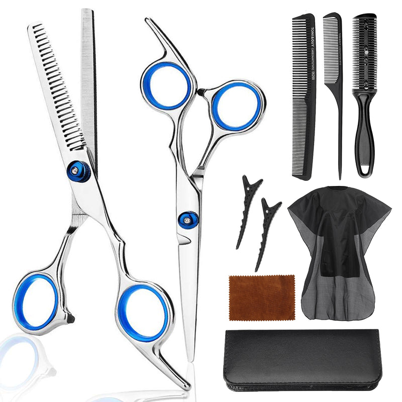 Hair Cutting Scissors Kit Hairdressing Barber Set, Thinning Shears/Hai –  Luckyfine