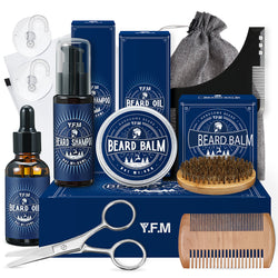 Y.F.M Upgraded 7 In 1 Beard Grooming Beard Care Kit