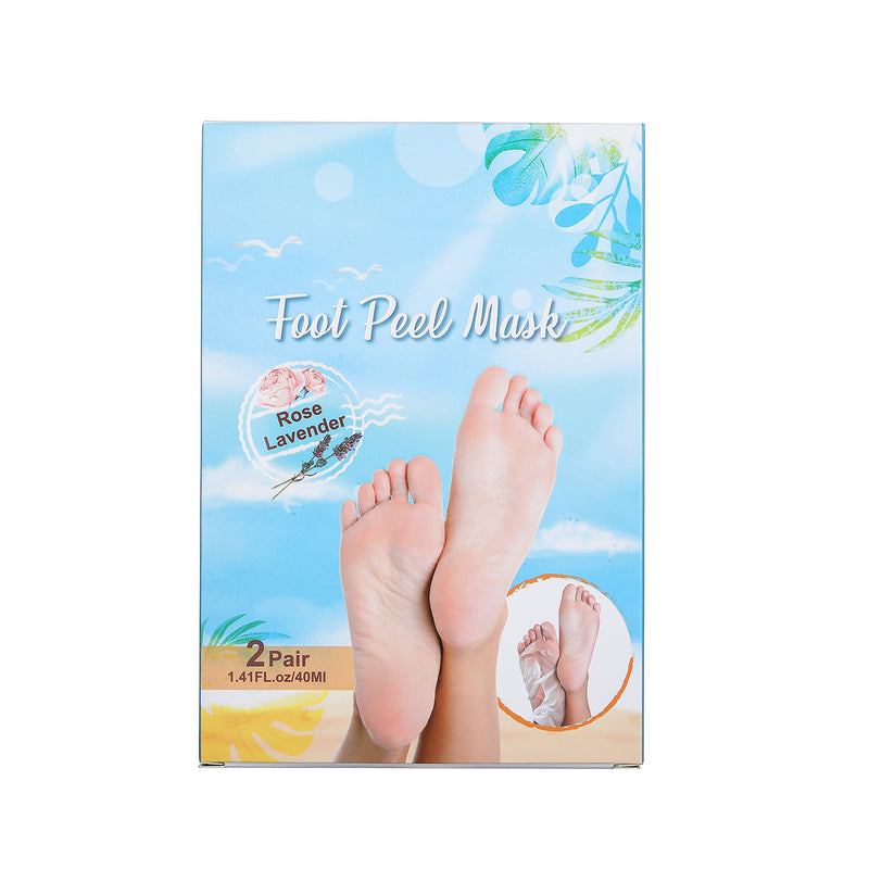 4 Paare keine Schmerzen Peeling tote Haut natürliche Fuß Peeling Maske, 7 Tage Reparatur für Männer & Frauen